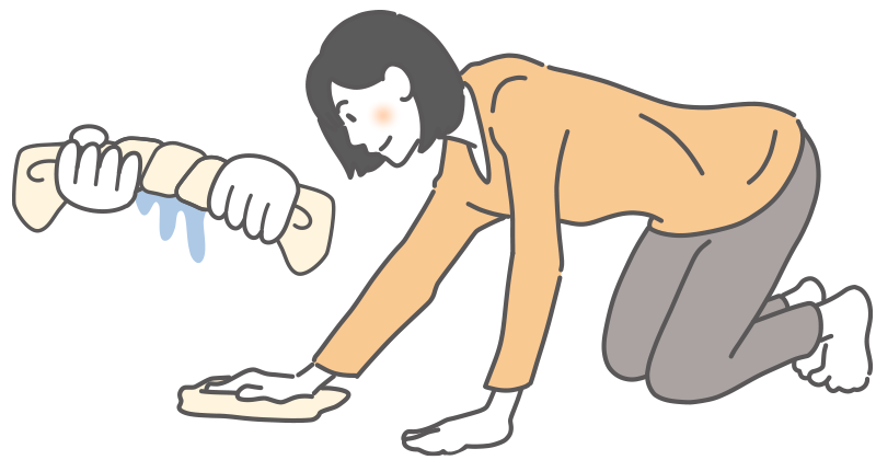 握力(雑巾絞り)